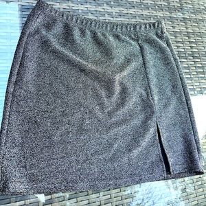 SHEIN Glitter Mini Skirt